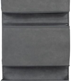 Over the Door Hanging Organizer Closet Storage Bins Grey